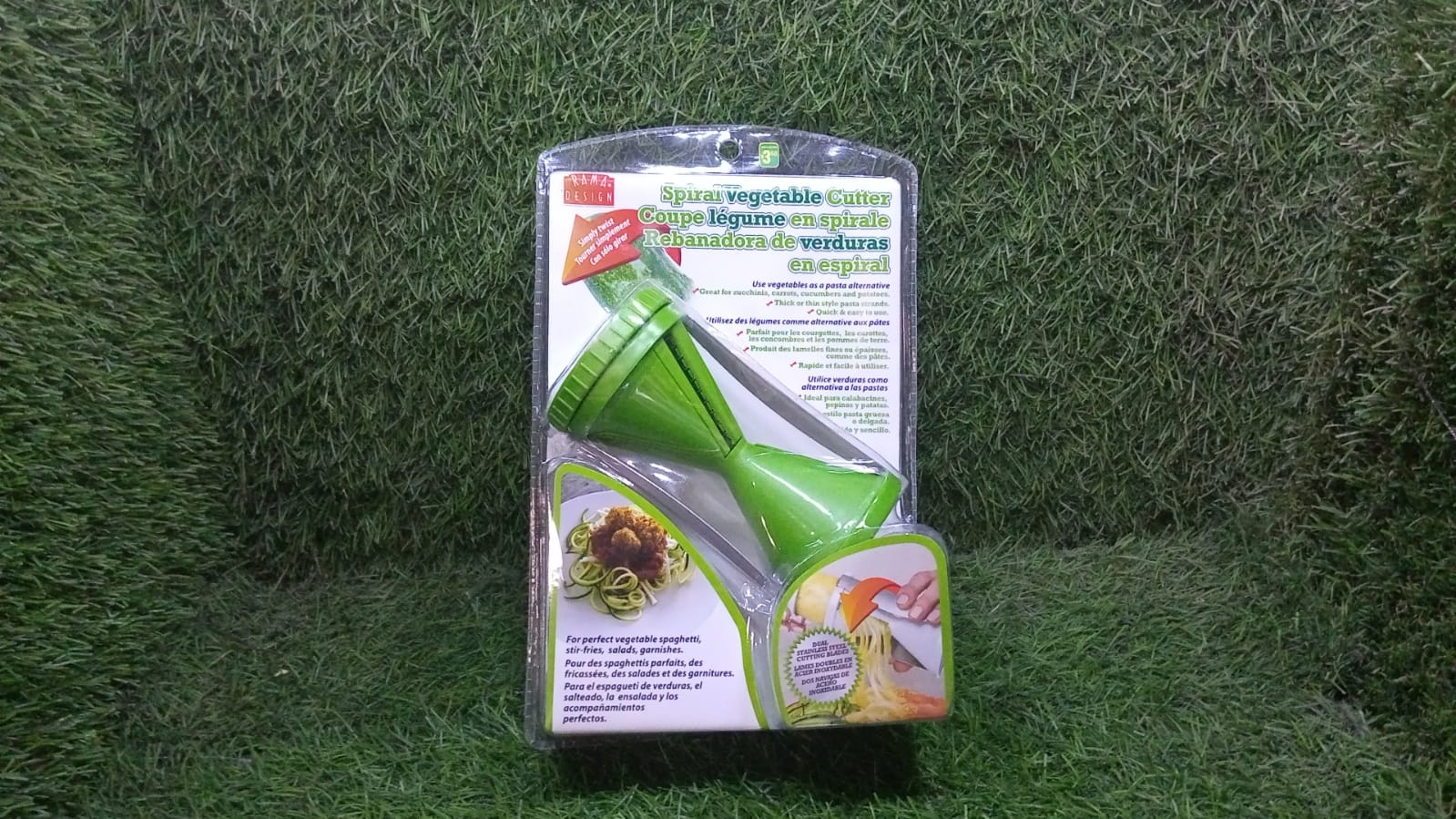 1852A Portable Spiralizer Vegetable Slicer Handheld Spiralizer Peeler Stainless Steel Spiral Slicer For Salad Vegetables Fruit Slicer 1852A Portable Spiralizer Vegetable Slicer Handheld Spiralizer Peeler Stainless Steel Spiral Slicer For Salad Vegetables Fruit Slicer